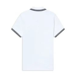 What's New FRED PERRY GIRLS TWIN TIPPED POLO WHT 13 What's New FRED PERRY GIRLS TWIN TIPPED POLO WHT