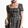 KILLSTAR GRAVE REBELLION DRESS ASH TARTAN Shop Sour+Plus 1 KILLSTAR GRAVE REBELLION DRESS ASH TARTAN Shop Sour+Plus