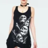 JAWBREAKER GRAVEYARD SKULLS MESH-BACK TANK TOP Apparel