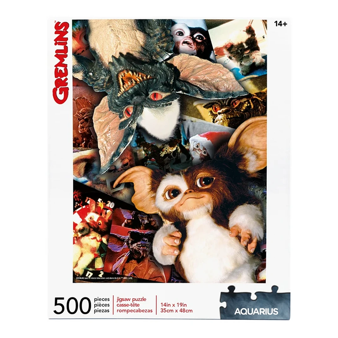 None GREMLINS COLLAGE 500 PIECE PUZZLE 3 None GREMLINS COLLAGE 500 PIECE PUZZLE