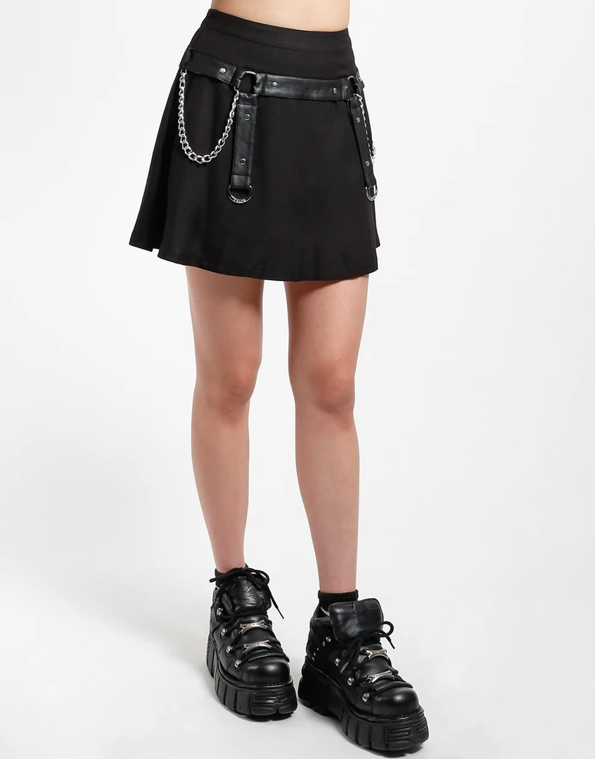 Tripp NYC Shop Sour+Plus TRIPP BLACK HARNESS CHAIN SKIRT 5 Tripp NYC Shop Sour+Plus TRIPP BLACK HARNESS CHAIN SKIRT
