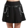 Tripp NYC Shop Sour+Plus TRIPP BLACK HARNESS CHAIN SKIRT