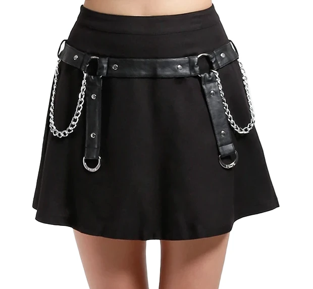 Tripp NYC Shop Sour+Plus TRIPP BLACK HARNESS CHAIN SKIRT 3 Tripp NYC Shop Sour+Plus TRIPP BLACK HARNESS CHAIN SKIRT