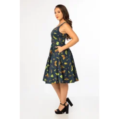 MISS LULO SUMMER NIGHTS HEIDI SWING DRESS