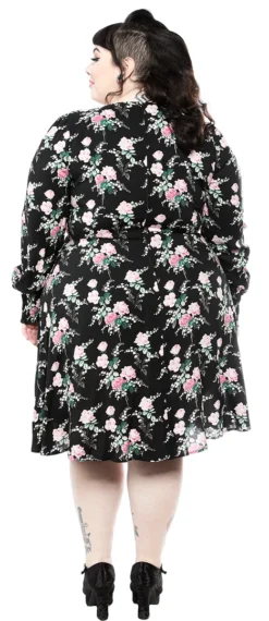 HELL BUNNY FELICIA DRESS BLACK Shop Sour+Plus