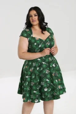 HELL BUNNY HEX MID DRESS