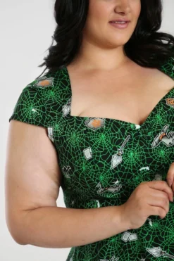 HELL BUNNY HEX MID DRESS