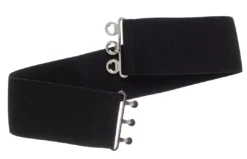 HELL BUNNY RETRO BELT BLACK