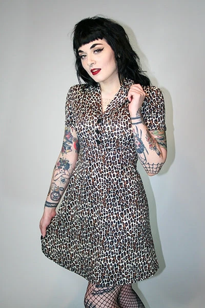 SOURPUSS LEOPARD ROSIE DRESS 6 SOURPUSS LEOPARD ROSIE DRESS