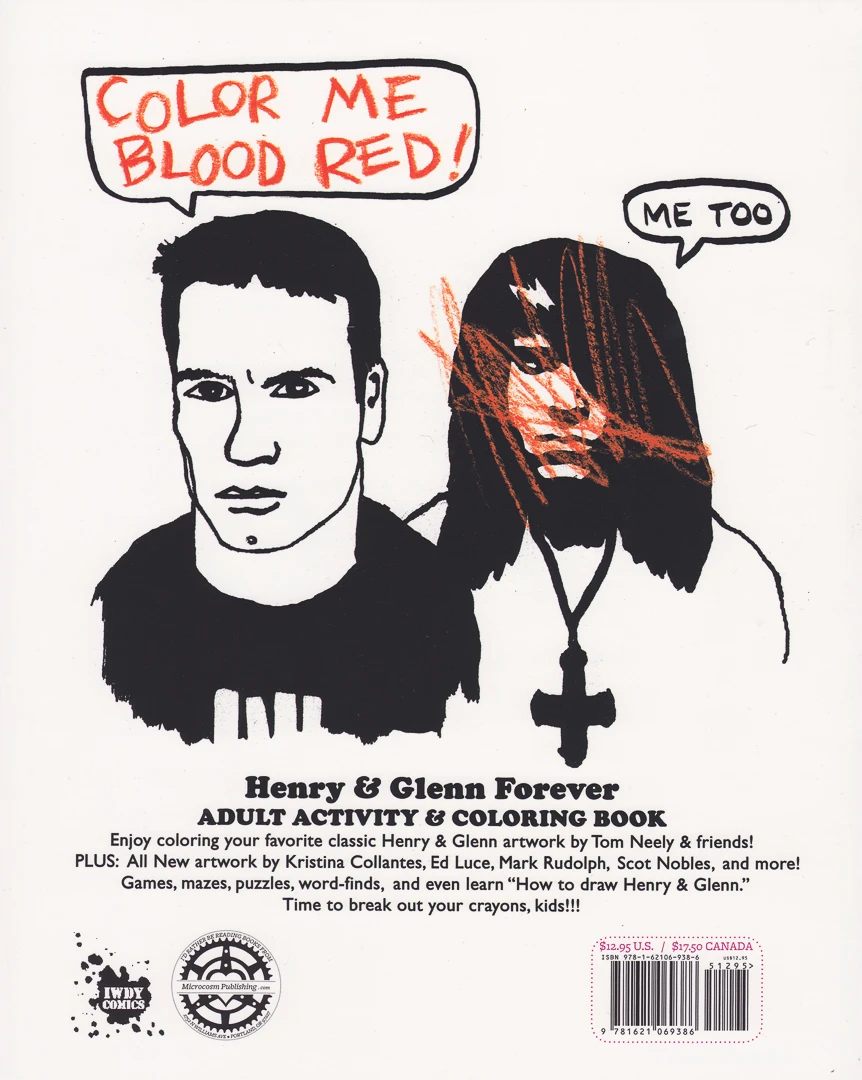 None I'm With The Band HENRY & GLENN ADULT ACTIVITY AND COLORING BOOK 4 None I'm With The Band HENRY & GLENN ADULT ACTIVITY AND COLORING BOOK