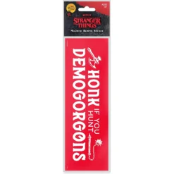 None STRANGER THINGS HONK IF YOU HUNT BUMPER STICKER MAGNET What's New