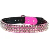 Funk Plus Neon Dreams HOT PINK 3 ROW PYRAMID STUD BELT