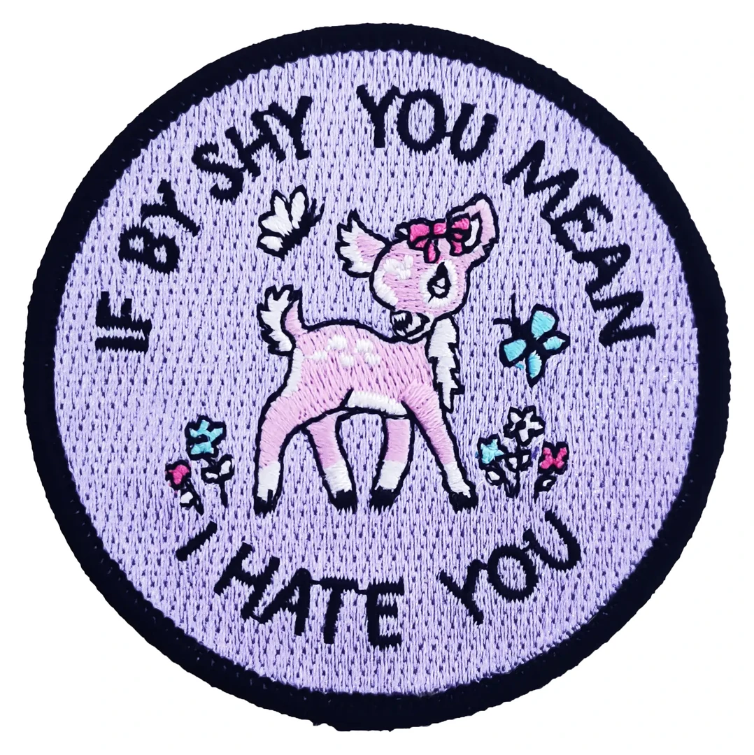 Accessories BAND OF WEIRDOS SHY PATCH 3 Accessories BAND OF WEIRDOS SHY PATCH