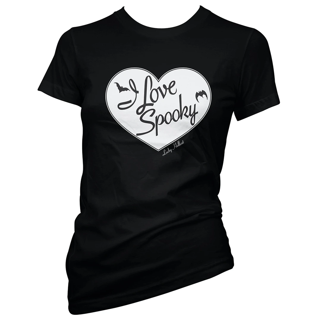 CARTEL INK X LUCKY HELLCAT I LOVE SPOOKY TEE Back In Stock 3 CARTEL INK X LUCKY HELLCAT I LOVE SPOOKY TEE Back In Stock