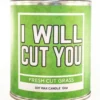 None I WILL CUT YOU SOY WAX CANDLE Homewares