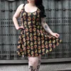 Neon Dreams SOURPUSS TINY TIKI CAMI SKATER DRESS