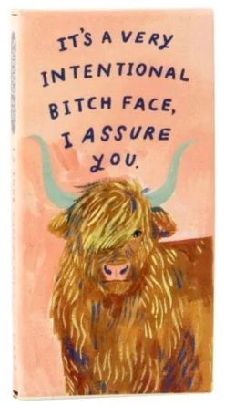 Blue Q Lifestyle INTENTIONAL BITCH FACE GUM