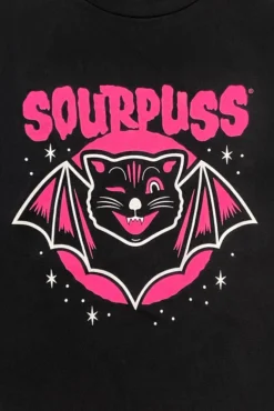 Shop Sour+Plus SOURPUSS JINX BAT TEE