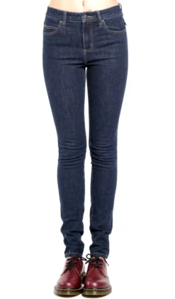 Tripp NYC TRIPP DARK BLUE DENIM HI RISE T-BACK JEANS