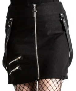 KILLSTAR KATY COFFIN MINI SKIRT