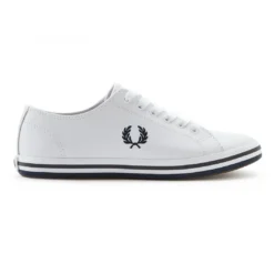 FRED PERRY KINGSTON LEATHER TENNIS SHOES Footwear