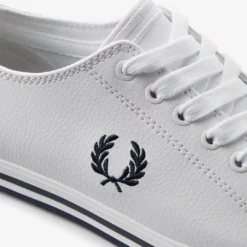 FRED PERRY KINGSTON LEATHER TENNIS SHOES Footwear 11 FRED PERRY KINGSTON LEATHER TENNIS SHOES Footwear