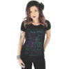 SERPENTINE KISS KISS! BANG BANG WOMENS CREW NECK TEE