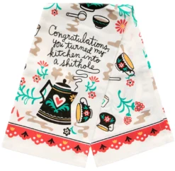 Blue Q KITCHEN SH*THOLE DISH TOWEL 7 Blue Q KITCHEN SH*THOLE DISH TOWEL