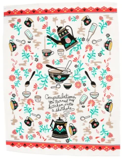 Blue Q KITCHEN SH*THOLE DISH TOWEL