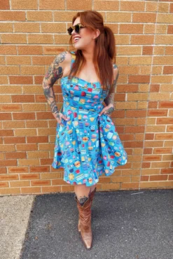 EVA ROSE KITSCHY KITCHEN FIT & FLARE DRESS Shop Sour+Plus