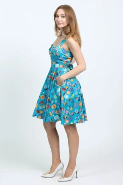 EVA ROSE KITSCHY KITCHEN FIT & FLARE DRESS Shop Sour+Plus