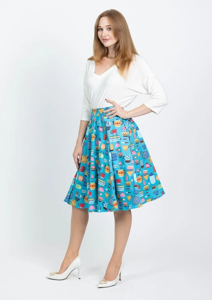 EVA ROSE KITSCHY KITCHEN SWING SKIRT 5 EVA ROSE KITSCHY KITCHEN SWING SKIRT