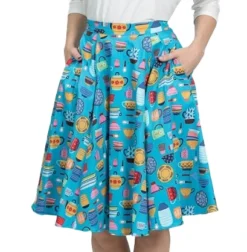 EVA ROSE KITSCHY KITCHEN SWING SKIRT