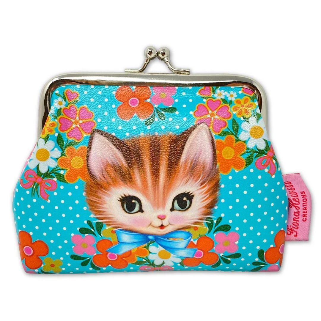 Accessories RETRO A GO GO SUGARLAND KITTY LOVE COIN PURSE 4 Accessories RETRO A GO GO SUGARLAND KITTY LOVE COIN PURSE