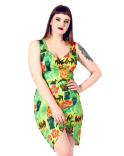 SOURPUSS KREEP-A-TIKI DRESS
