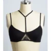 None LYRA DOUBLE Y-STRAP BRALETTE BLACK Apparel