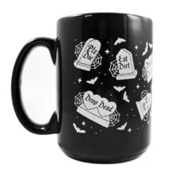 Haunted Homewares SOURPUSS RUDE TOMBS BIG COFFEE MUG