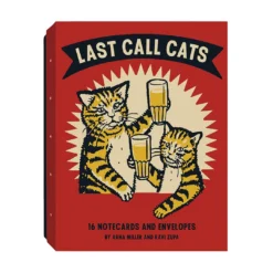 None LAST CALL CATS NOTECARDS Homewares
