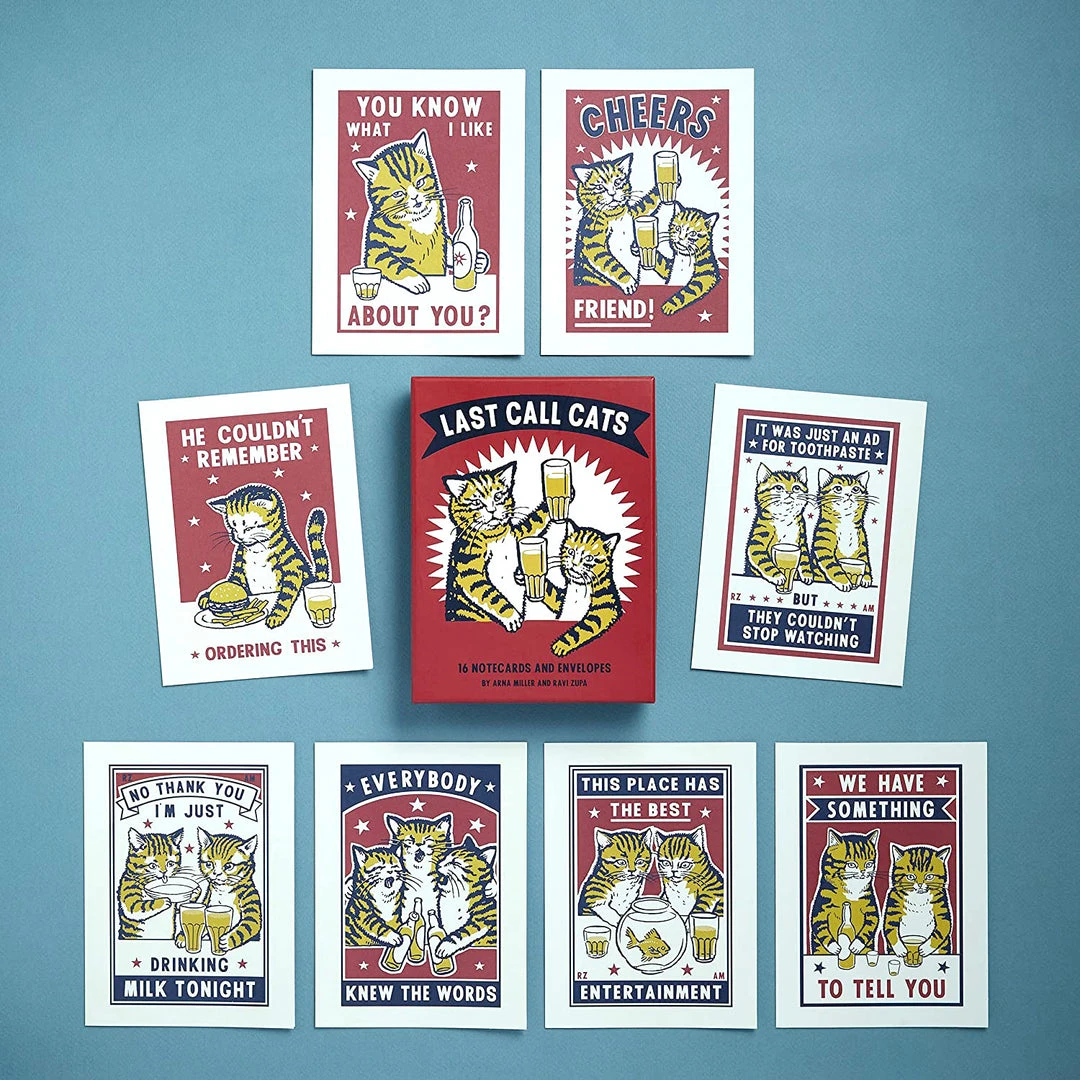None LAST CALL CATS NOTECARDS Homewares 4 None LAST CALL CATS NOTECARDS Homewares