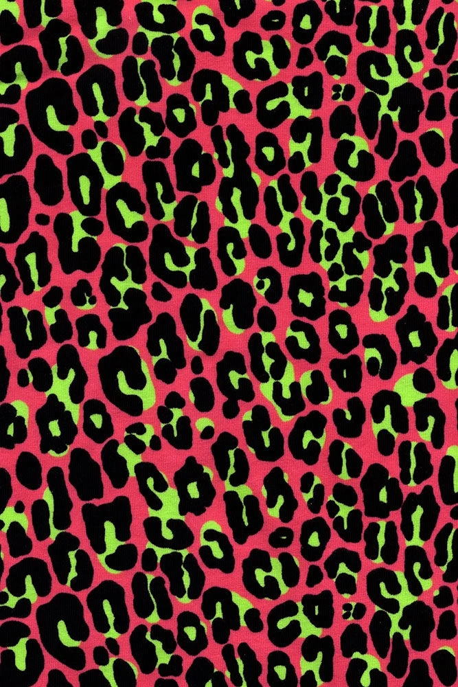 Neon Dreams SOURPUSS LEOPARD BEKI DRESS HOT PINK 6 Neon Dreams SOURPUSS LEOPARD BEKI DRESS HOT PINK
