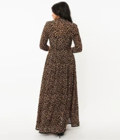 Shop Sour+Plus UNIQUE VINTAGE LEOPARD PRINT TALLULLAH DUSTER