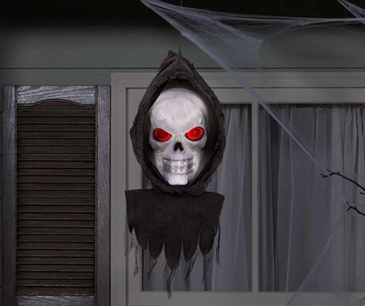 None HANGING SOUND & LIGHT MOTION ACTIVATED REAPER SKULL Homewares 6 None HANGING SOUND & LIGHT MOTION ACTIVATED REAPER SKULL Homewares