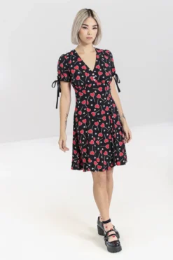 HELL BUNNY LOLLIES MINI DRESS