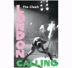 None THE CLASH LONDON CALLING POSTER