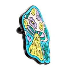 PUNKY PINS MAGIC MUSHROOM ENAMEL PIN Accessories