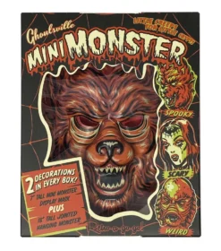 Homewares RETRO A GO GO MAN WOLF MINI MONSTER
