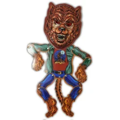 Homewares RETRO A GO GO MAN WOLF MINI MONSTER