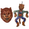 Homewares RETRO A GO GO MAN WOLF MINI MONSTER