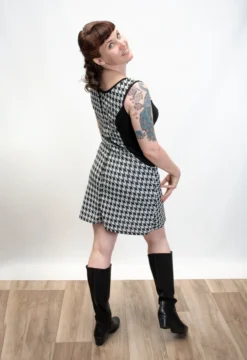 Shop Sour+Plus HEART OF HAUTE MANDIE HOUNDSTOOTH DRESS 11 Shop Sour+Plus HEART OF HAUTE MANDIE HOUNDSTOOTH DRESS