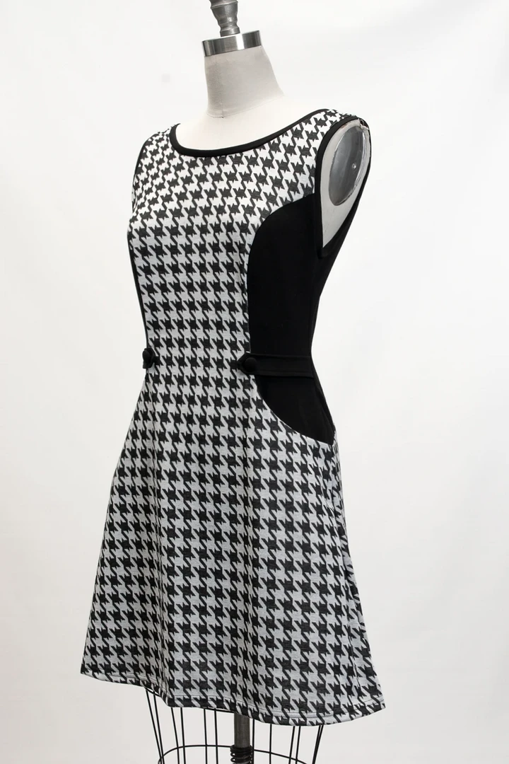 Shop Sour+Plus HEART OF HAUTE MANDIE HOUNDSTOOTH DRESS 7 Shop Sour+Plus HEART OF HAUTE MANDIE HOUNDSTOOTH DRESS